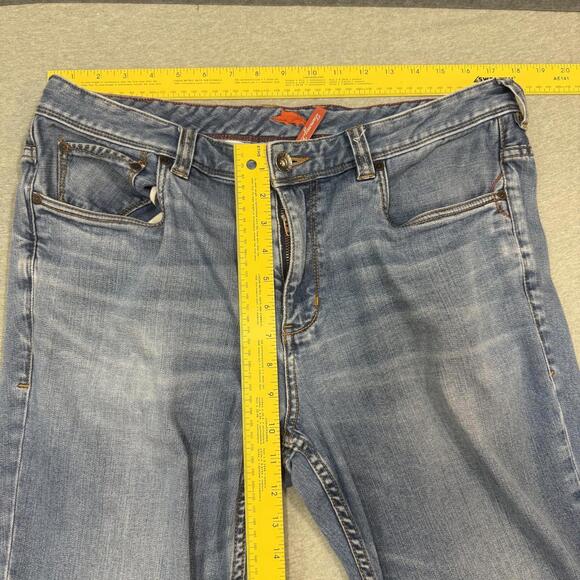 Tommy Bahama Sand Drifter Authentic Straight Jeans Men's 36x30 Blue Cotton Blend - Picture 2 of 7
